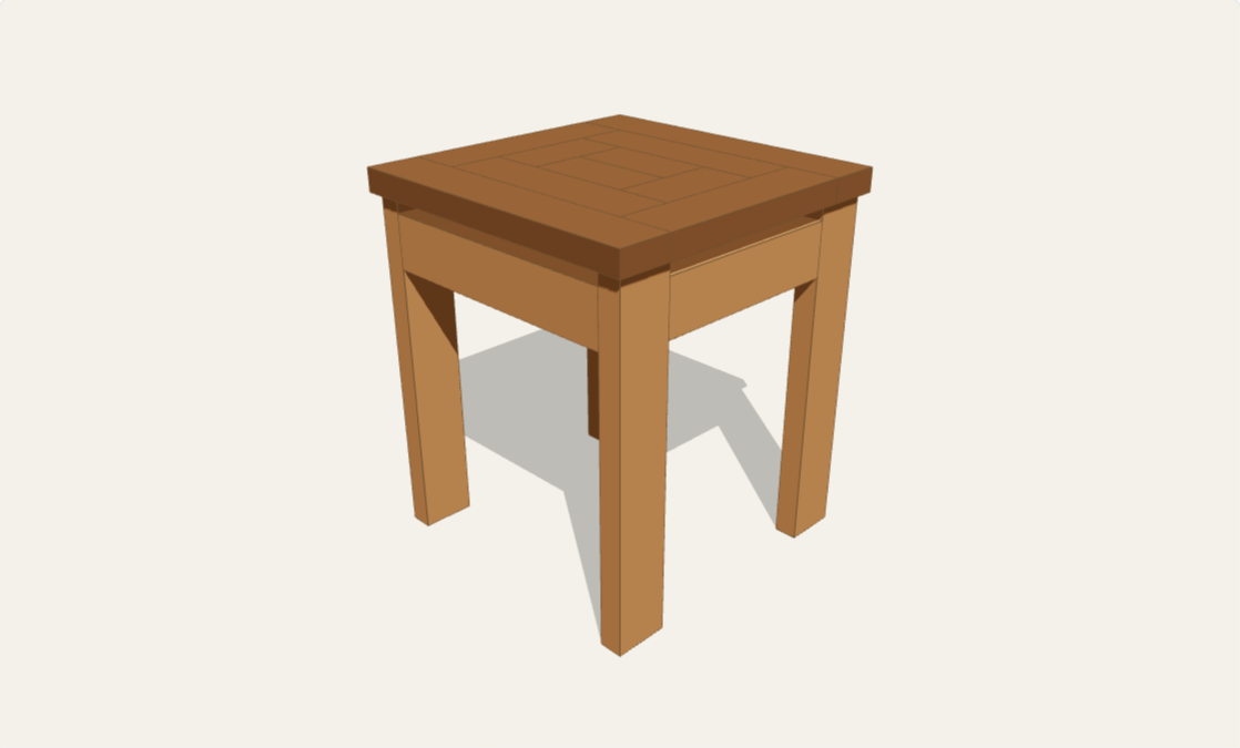 Craftsman end table