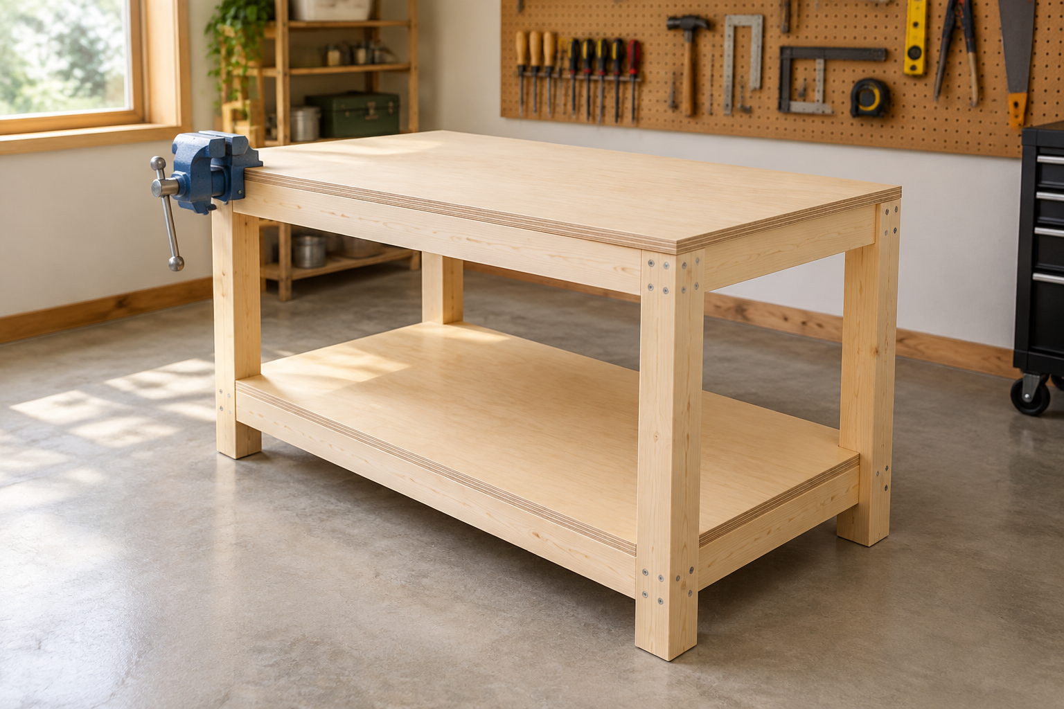 Garage workbench
